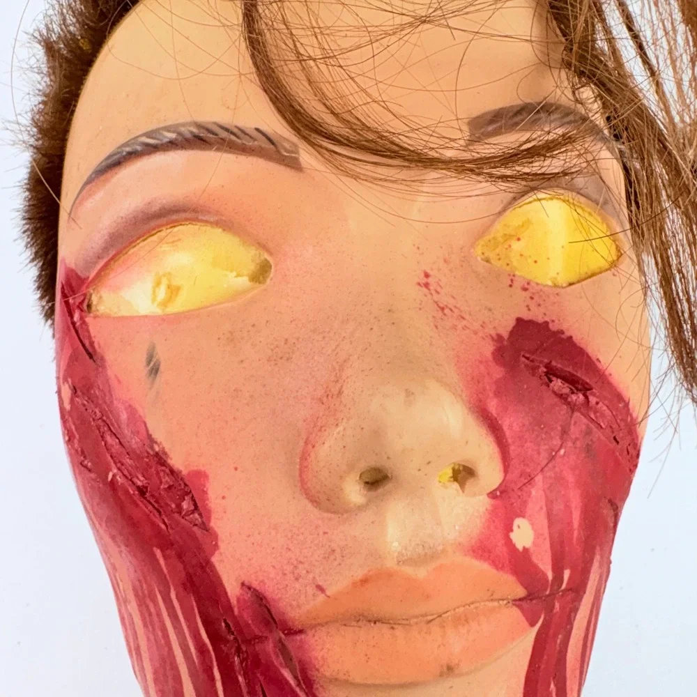 Anatomical Head Halloween Haunted House Prop 11